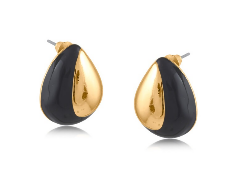 Urban Outfitters☆ 花柄エナメル・フープピアス ストーン2連フープピアス【MUK blossom stone】 | 【公式】MUK