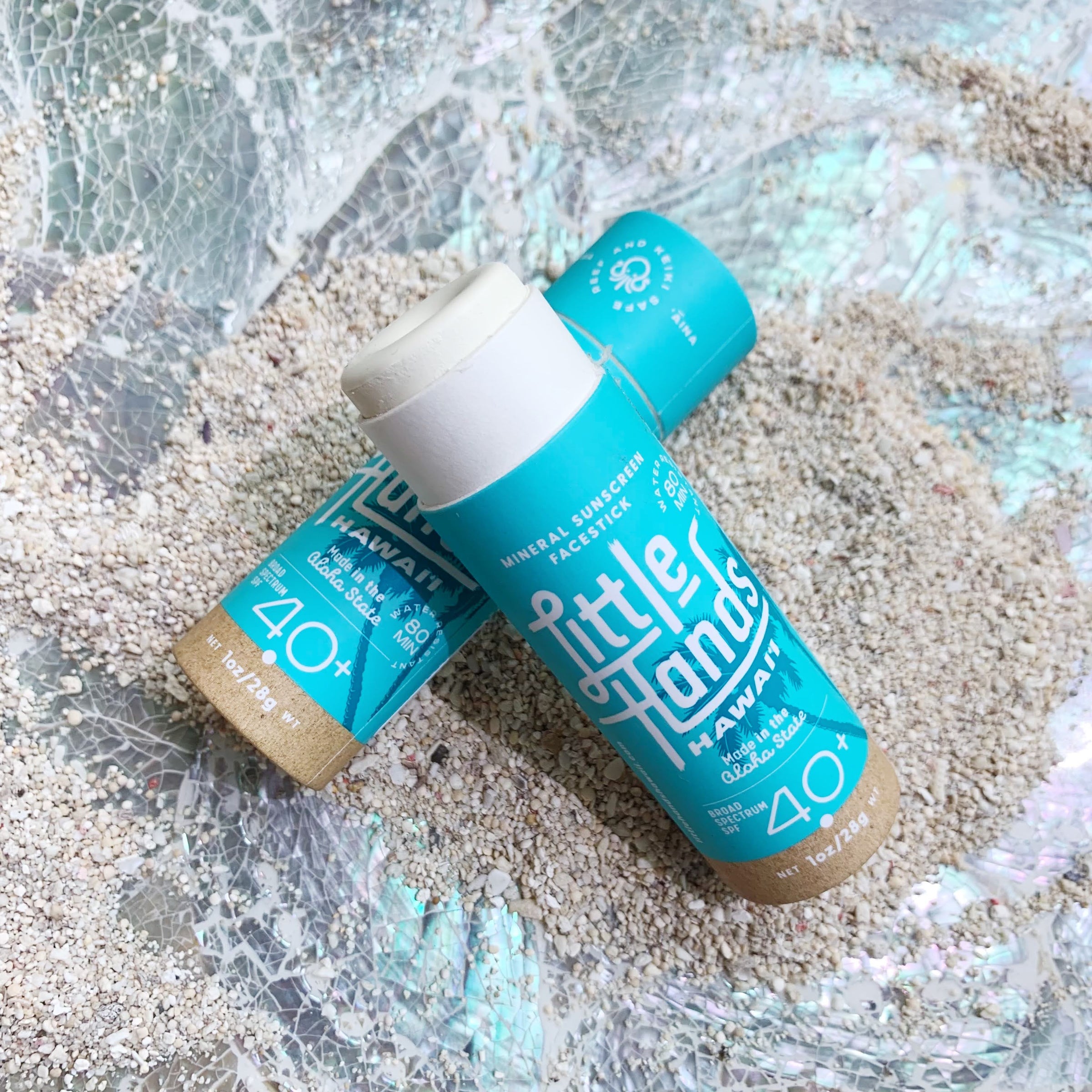 Little Hands Hawaii 日焼け止めスティッククリア2本セット Little Hands Hawaii 日焼け止めスティッククリア2本セット