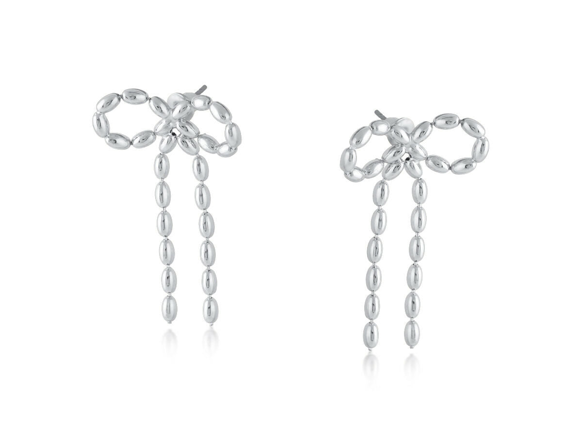 3588 Celine リボンモチーフのスタッドピアス