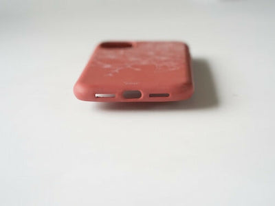 Organic iPhone Case / 夕陽の砂浜のサンドピンク [iPhone SE]