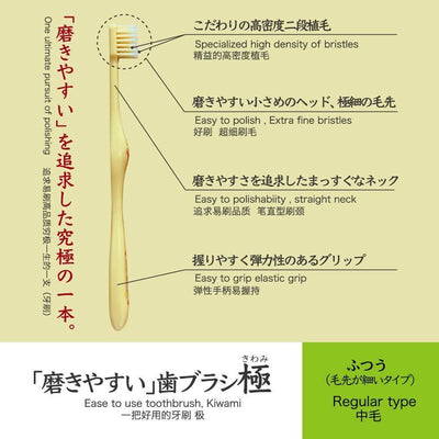 みがきやすい歯ブラシ ECO 極 6本組