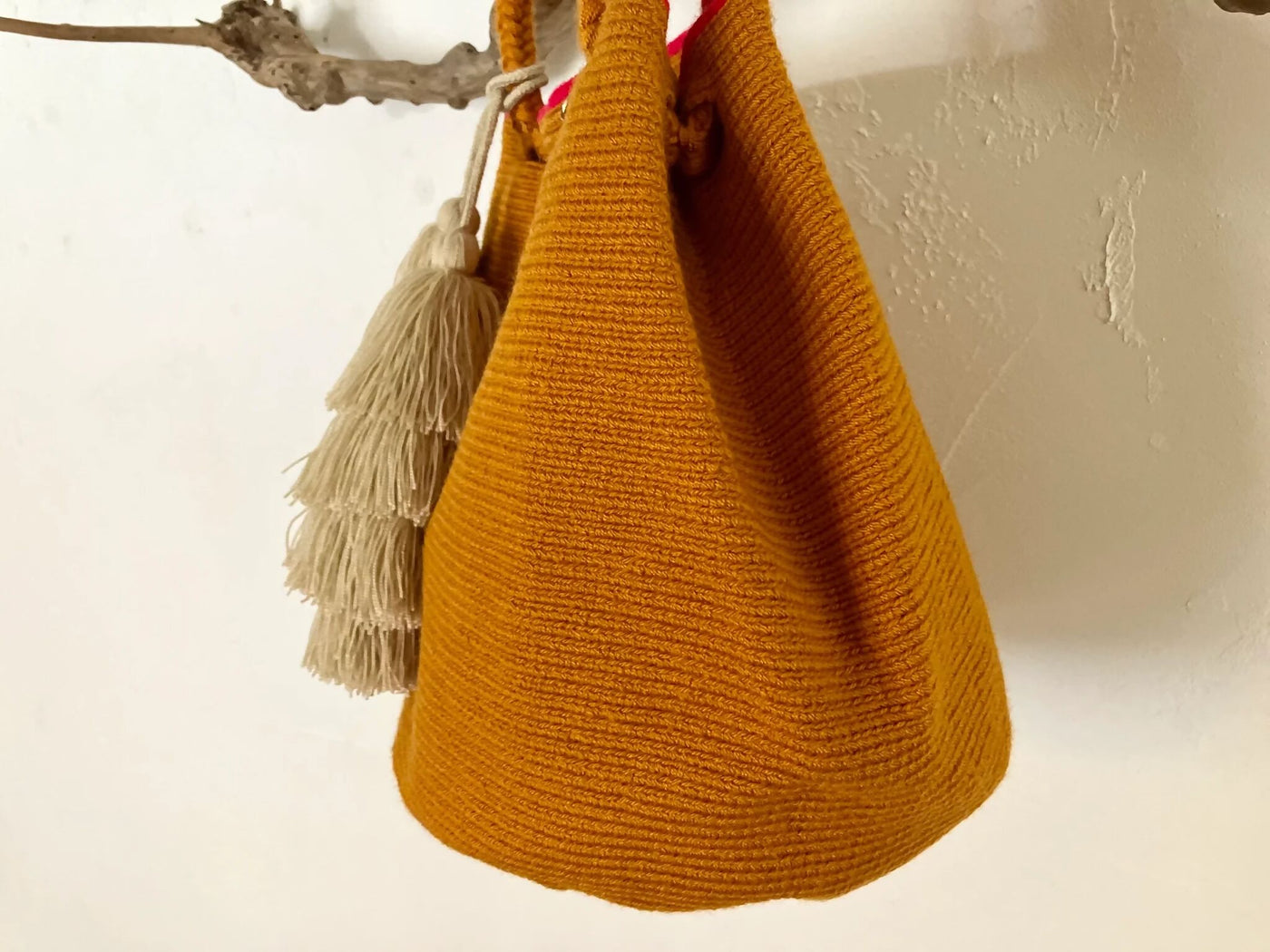 コロンビア発　Maya Bag Orange　アクリル 100%