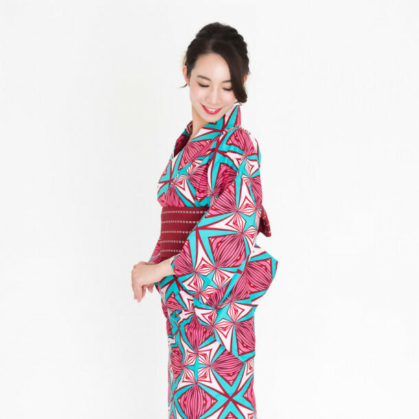 【Chérie COCO】浴衣 香 Kaori アフリカ布×和モダン 浴衣 香 Kaori | Chérie COCO - Official Website -