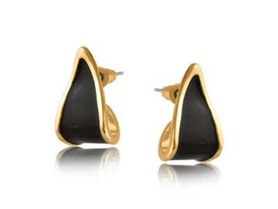 3716 Sakura ツートーン エナメル ピアス