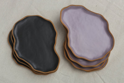 セラミックお皿　 Sailung Plate　(Purple)
