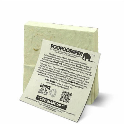 ゾウのpooからできたエシカルな紙！ 『 プープーペーパー』　メモパッド　５カラー　| Seplumo | SDGS | ハンドメイド | エシカル商品  ぞう | ぞうさん |うんち紙 | サスティナブルな紙  |うんちからできた紙