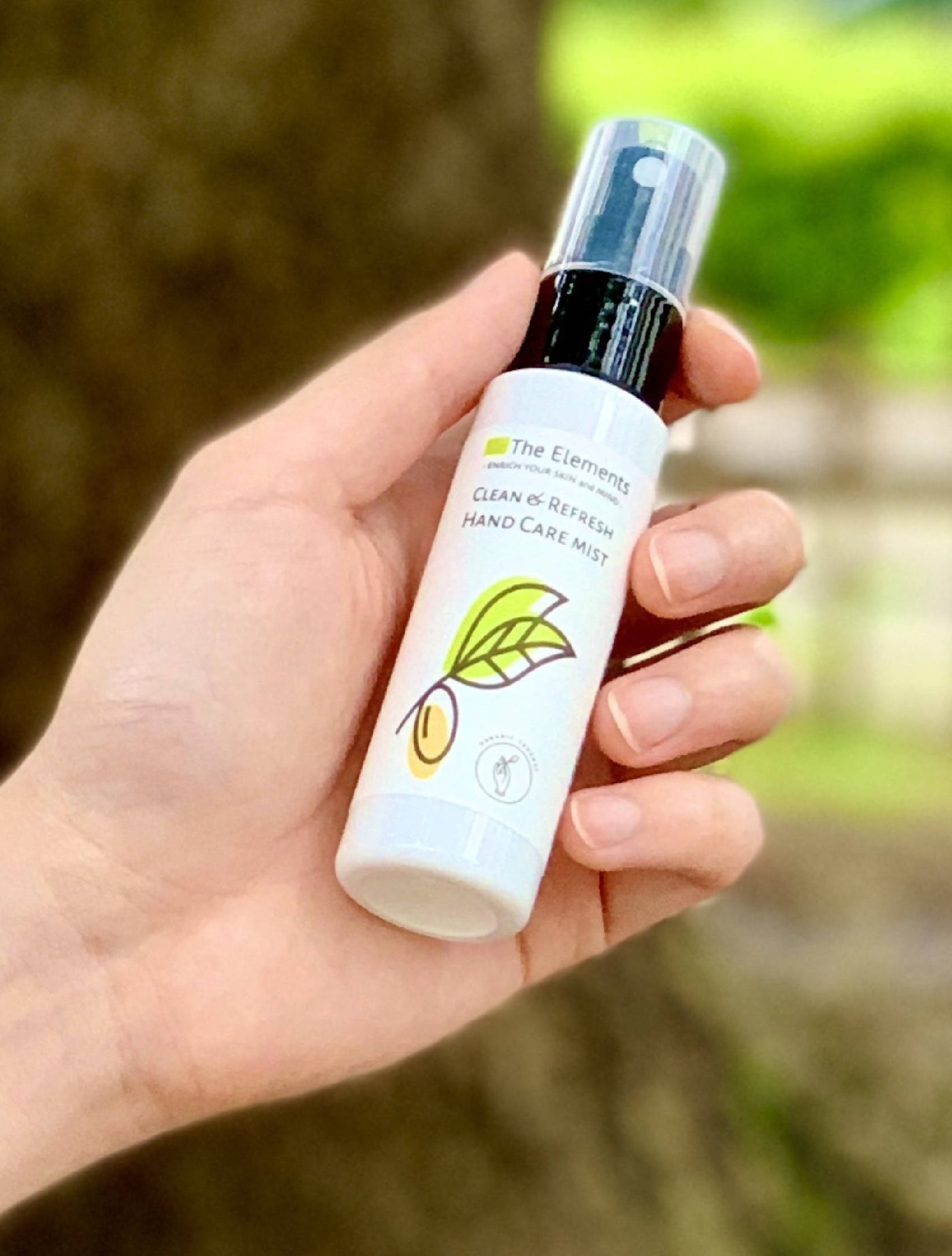 オーガニック栽培による植物成分100%ハンドミスト　Clean & Refresh Hand Care Mist