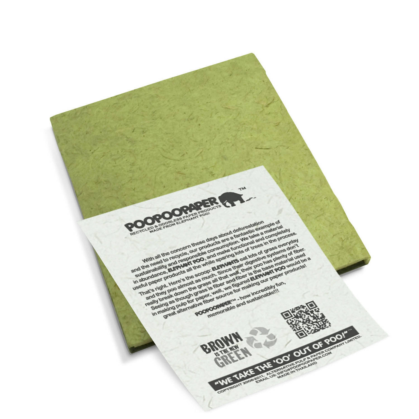 ゾウのpooからできたエシカルな紙！『 プープーペーパー』 ミニジャーナル　４カラー　| Seplumo「セプルモ」 | SDGS | ハンドメイド | エシカル商品 ぞう | ぞうさん |うんち紙 | サスティナブルな紙  |うんちからできた紙