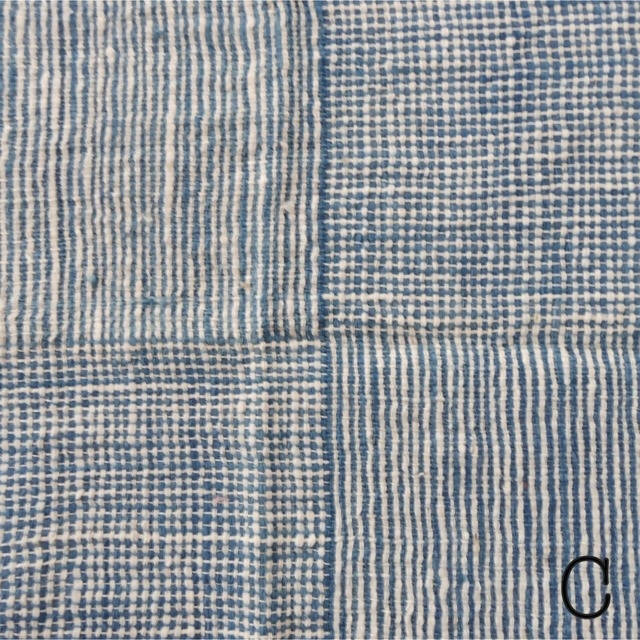 ラオスの手織りコットン布　square series (スクエアサイズ)