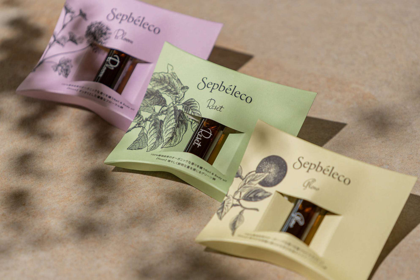 Sepbèleco Original 100％精油由来のオーガニックな香りを纏う　ネイルケアオイル 【Bloom】Seplumo | セプルモ | SDGS | サスティナブル ｜エシカル　商品 | ネイルオイル | ナチュラルビューティー｜エシカルショップ｜