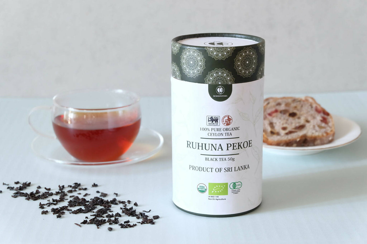 Organic Ceylon Tea RUHUNA PEKOE （Leaf 50g）