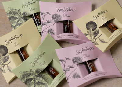 Sepbèleco Original 100％精油由来のオーガニックな香りを纏う　ネイルケアオイル 【Reset】【Glow】【Bloom】3種セット