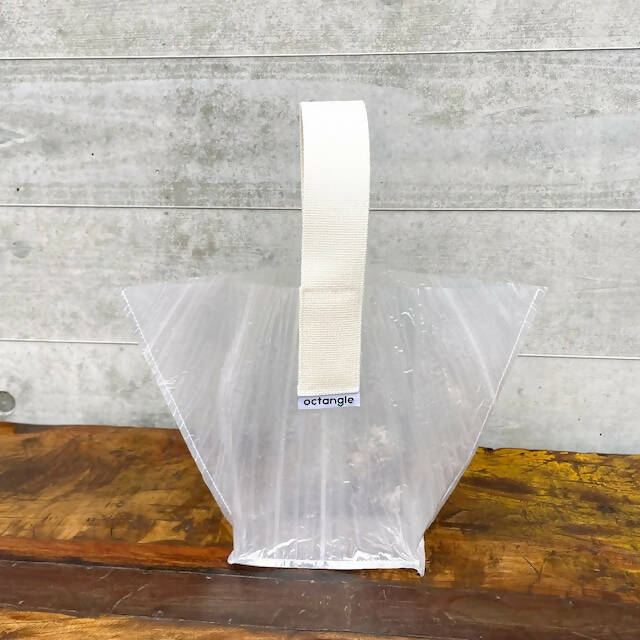Trapezoid bag (Cloud WHITE)