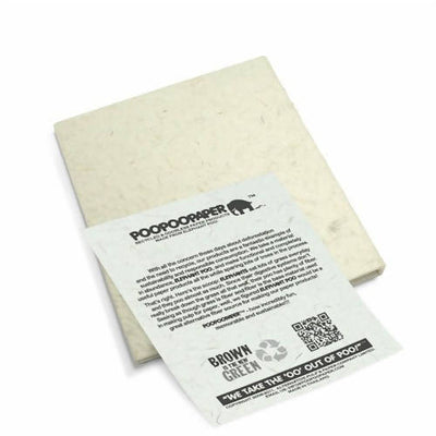 ゾウのpooからできたエシカルな紙！ 『 プープーペーパー』　ツートーンジャーナル 4カラー　| Seplumo | SDGS | ハンドメイド | エシカル商品 | ぞう | ぞうさん |うんち紙 | サスティナブルな紙  |うんちからできた紙