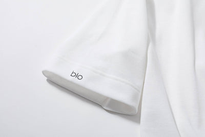 肌を守るコットンの風合いと抗菌性に優れた Bio Room wear Tシャツ (半袖) ライトグレー