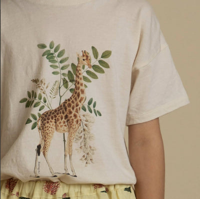 キリンのTシャツ／ Giraffe T-shirt | Seplumo | セプルモ | エシカル　商品 | Home Living |  SDGS | サスティナブル