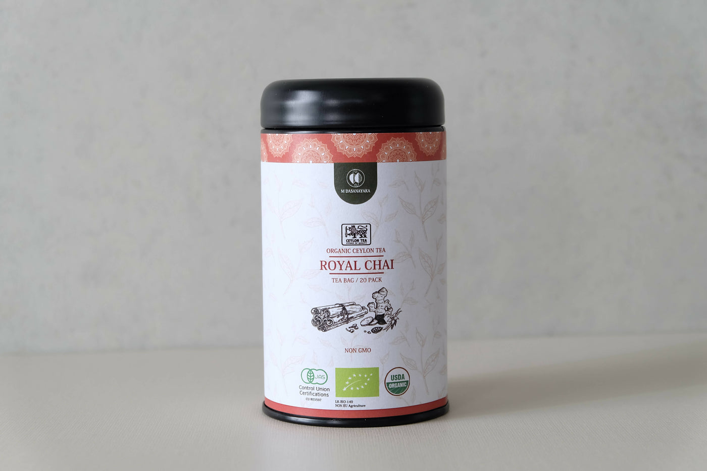Organic Ceylon Tea ROYAL CHAI Tea Bag 20p