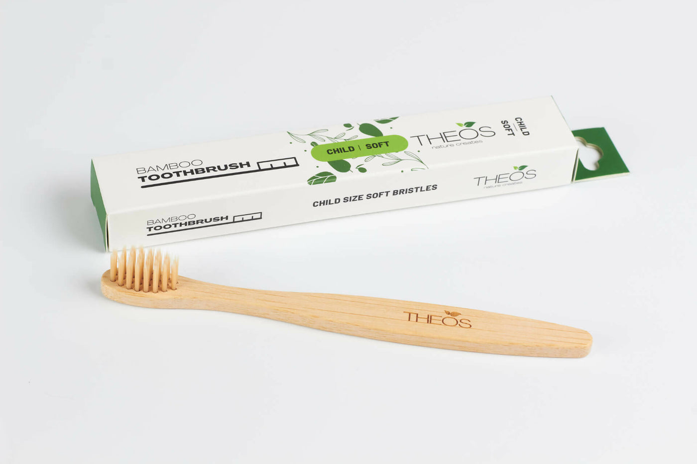 テオス 竹製歯ブラシ 子供用 （サイズ2種類）